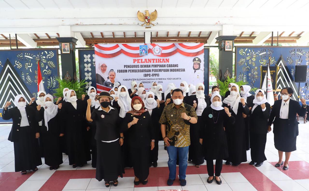 PELANTIKAN PENGURUS DEWAN PIMPINAN CABANG FORUM PEMBERDAYAAN PEREMPUAN INDONESIA (DPC-FPPI)