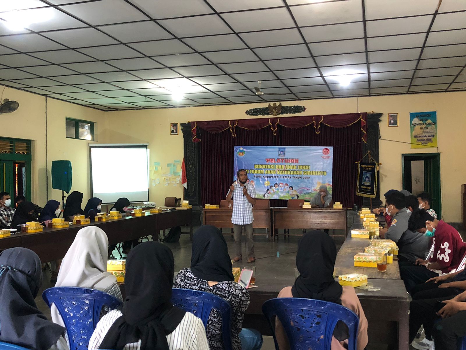 PELATIHAN KONVENSI HAK ANAK (KHA) BAGI FORUM ANAK KALURAHAN GIRIKERTO TAHUN2022