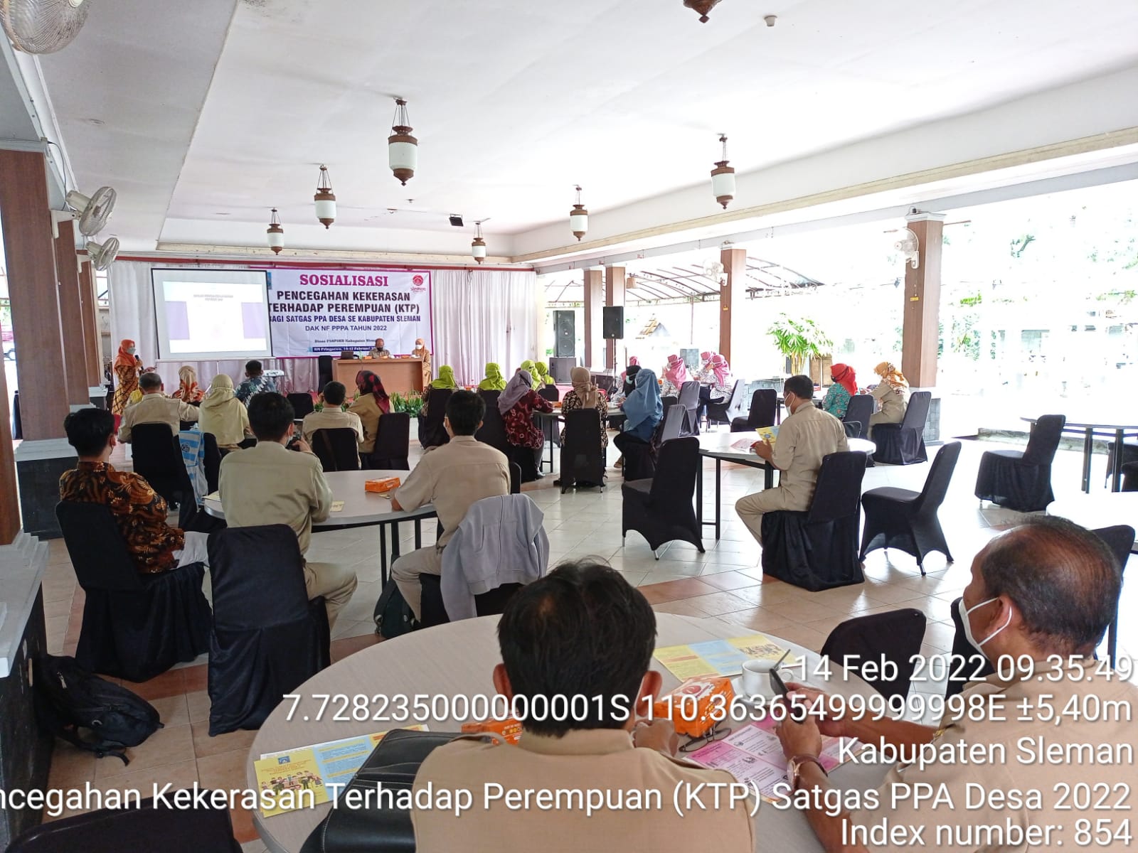 Hari Pertama Sosialisasi Pencegahan Kekerasan Terhadap Perempuan (KTP)
