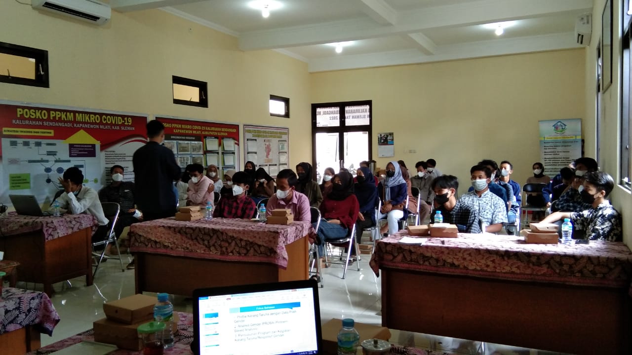 SOSIALISASI PUG BAGI KARANG TARUNA DI KALURAHAN SENDANGADI