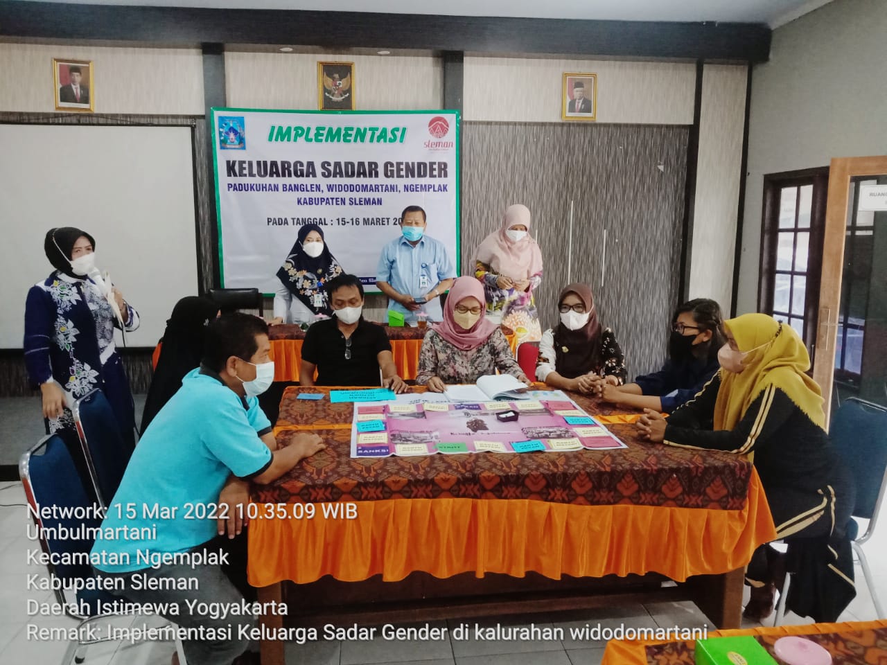 Hari Pertama: Implementasi Keluarga Sadar Gender bagi Padukuhan Banglen di Kalurahan Widodomartani