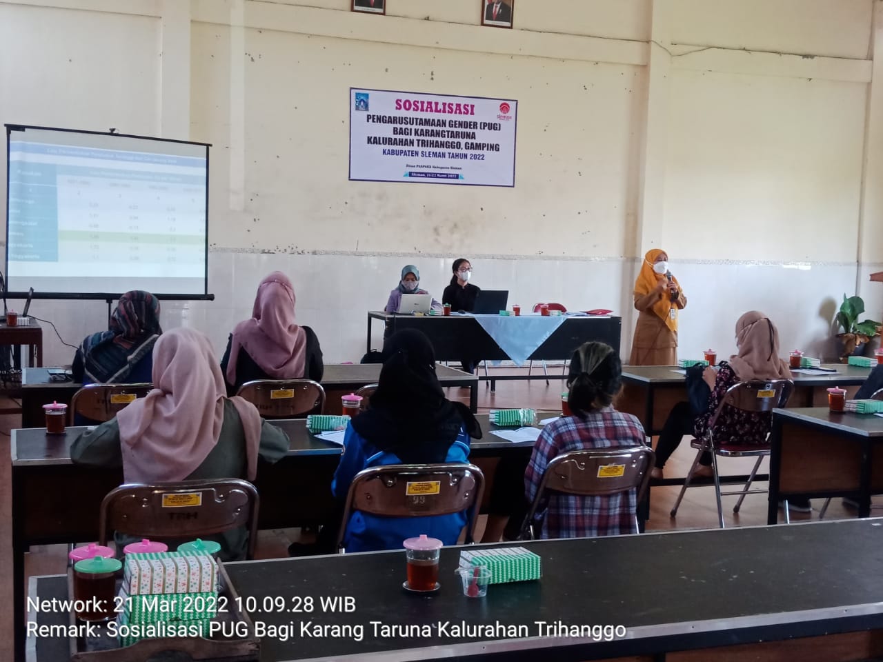 Sosialisasi PUG Bagi Karang Taruna di Kalurahan Trihanggo