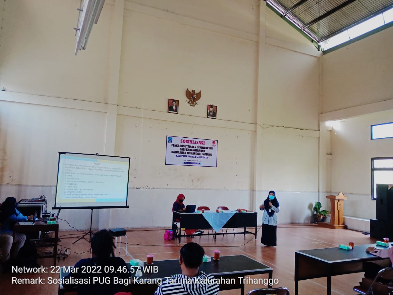 Hari Kedua Sosialisasi PUG Bagi Karang Taruna di Kalurahan Trihanggo