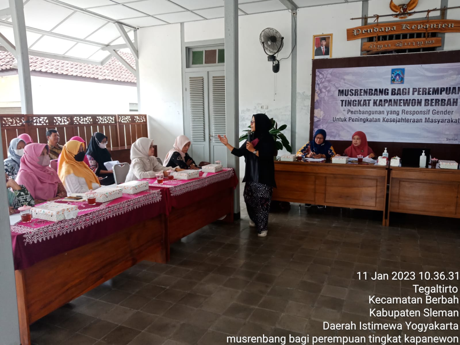 MUSRENBANG BAGI PEREMPUAN TINGKAT KAPANEWON BERBAH