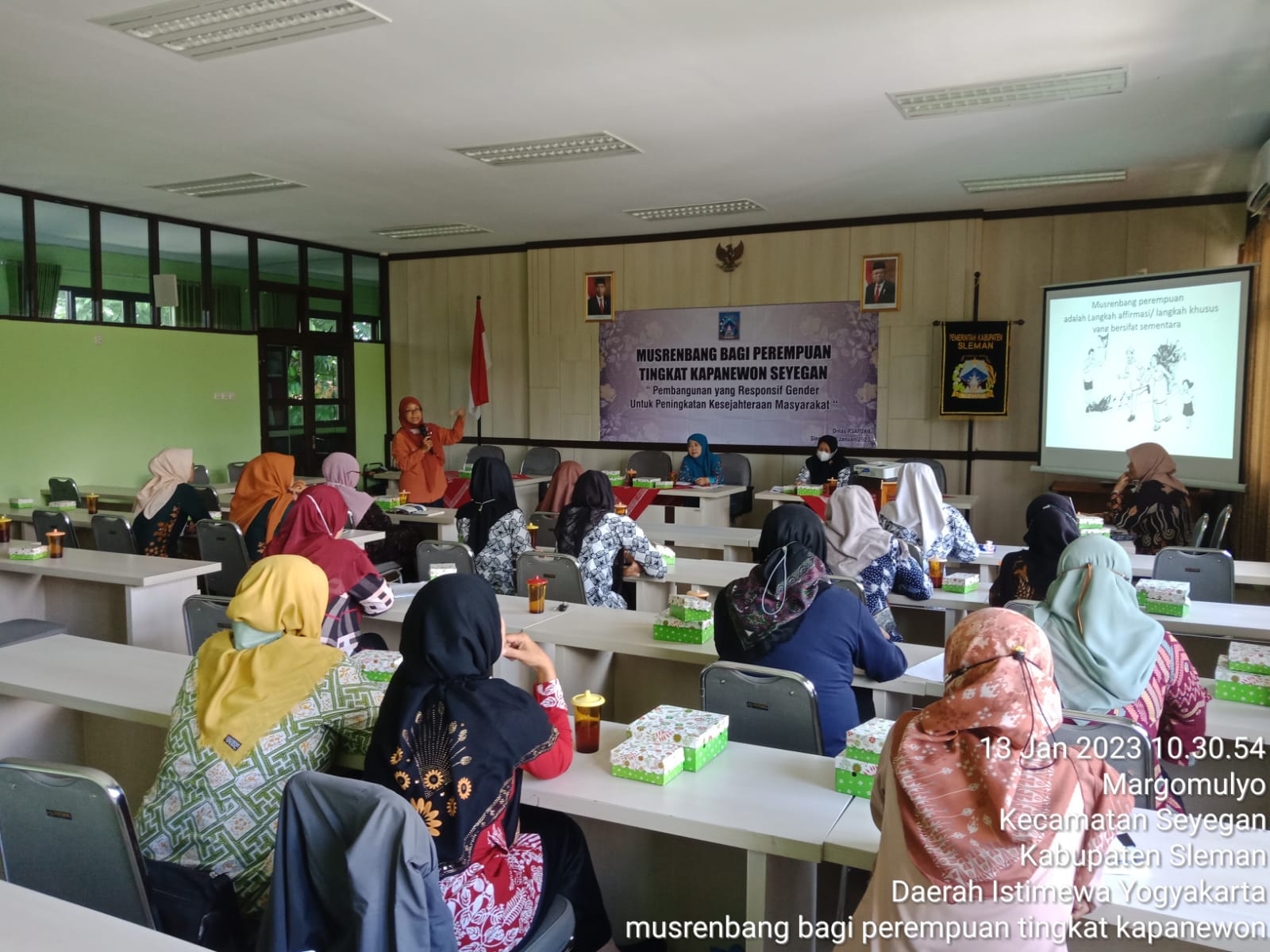 MUSRENBANG BAGI PEREMPUAN TINGKAT KAPANEWON SEYEGAN