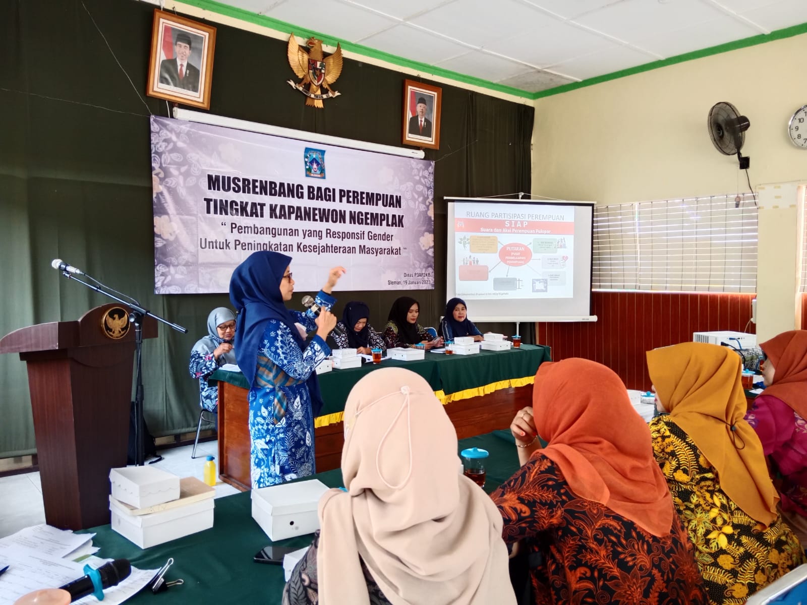 MUSRENBANG BAGI PEREMPUAN TINGKAT KAPANEWON NGEMPLAK