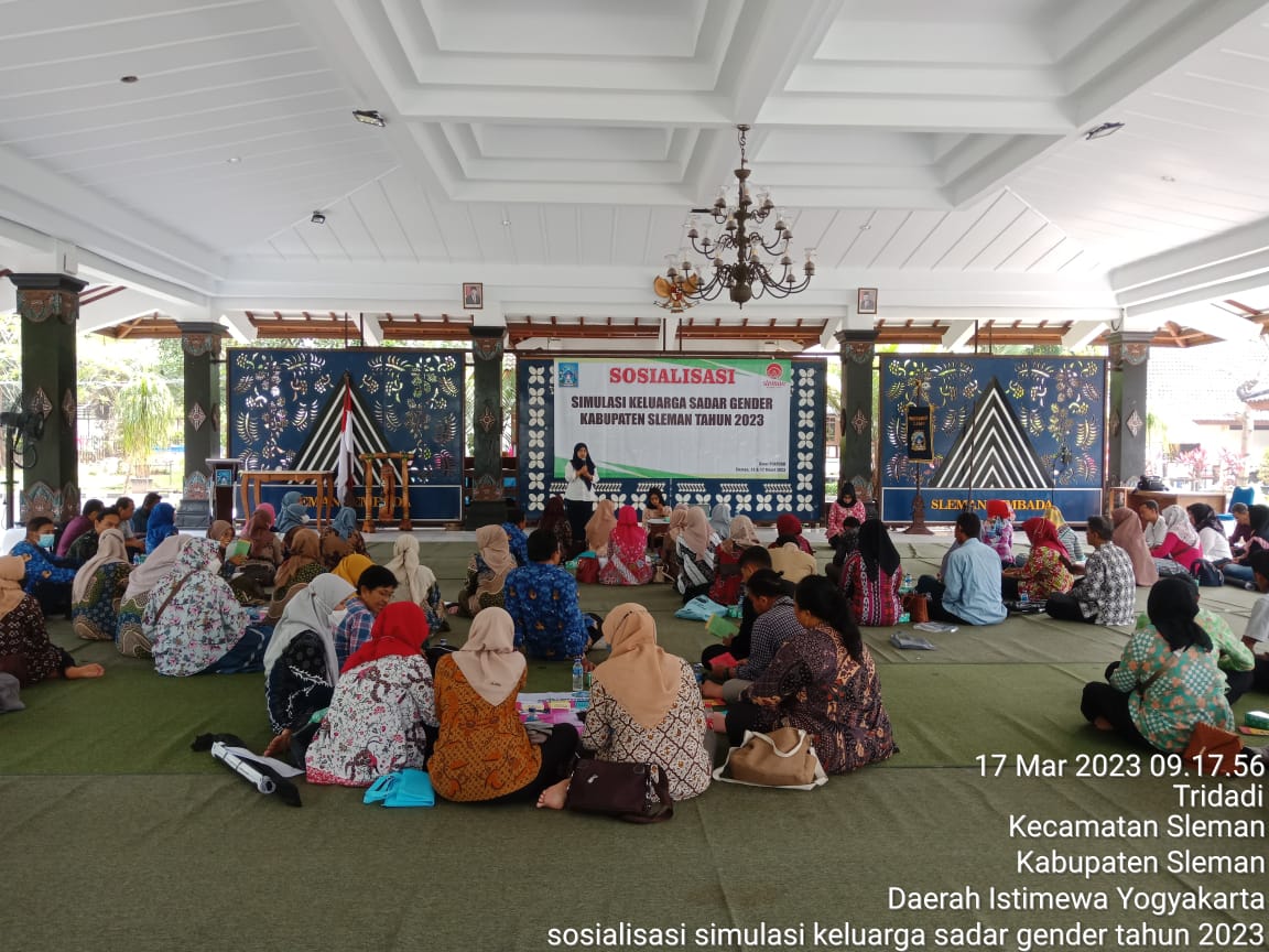 SOSIALISASI SIMULASI KELUARGA SADAR GENDER BAGI KALURAHAN INOVATIF TAHUN 2023