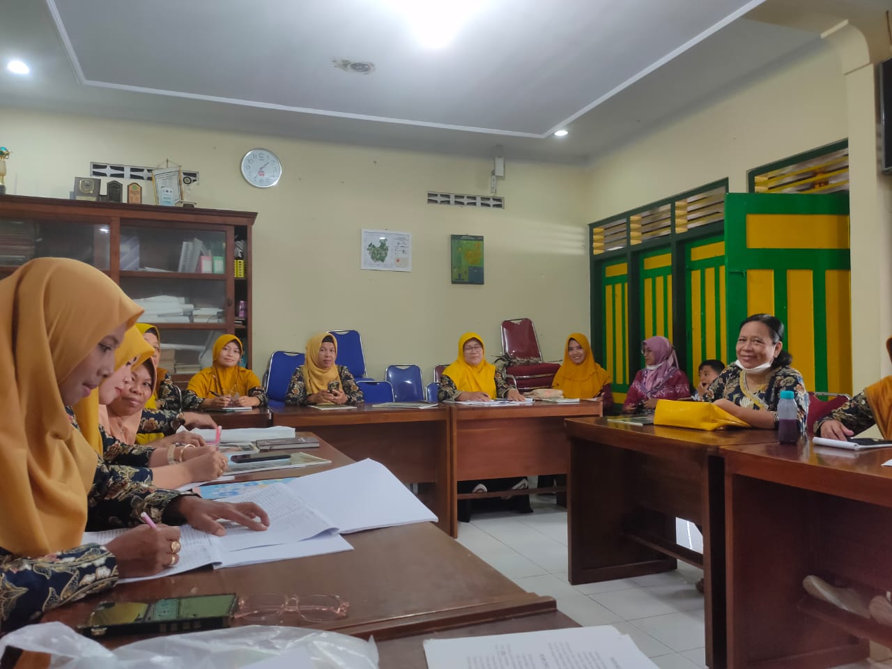 Rapat Koordinasi Bulanan Kader IMP PPKBD dan Sub.PPKBD Kalurahan Margorejo, Kapanewon Tempel