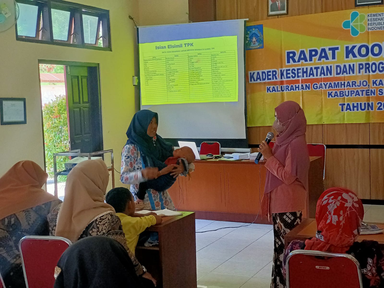 Pembinaan Tim Pendamping Keluarga (TPK) Kalurahan Gayamharjo