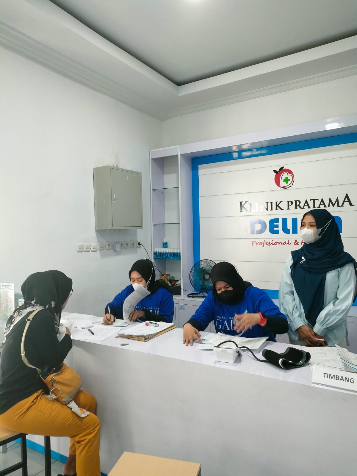 Baksos Pelayanan KB Serentak Sejuta Akseptor (PSA) IUD dan Implant di Klinik Pratama Delima
