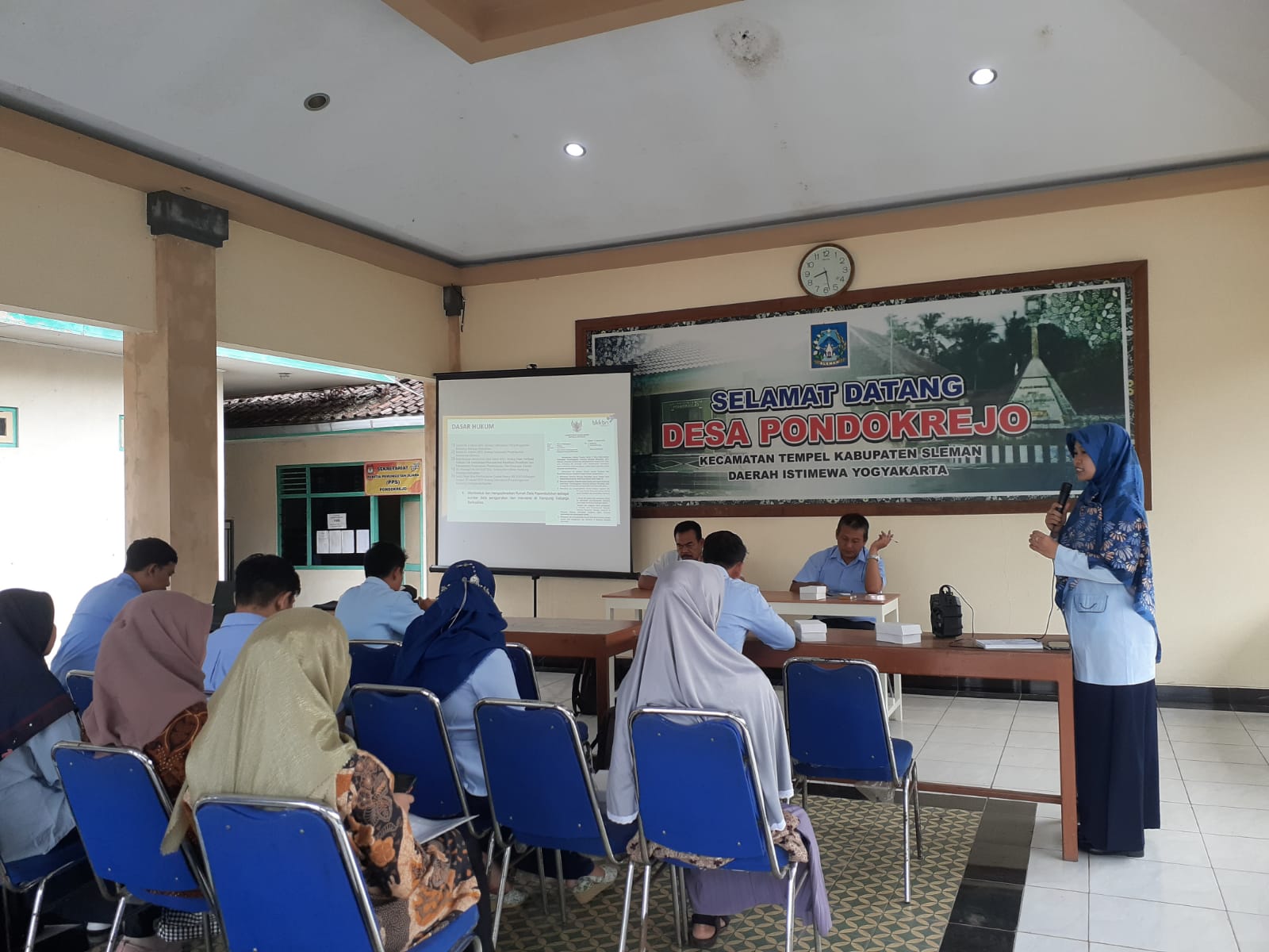Fasilitasi dan Updating Pengelolaan Rumah Data Kependudukan Kalurahan Pondokrejo