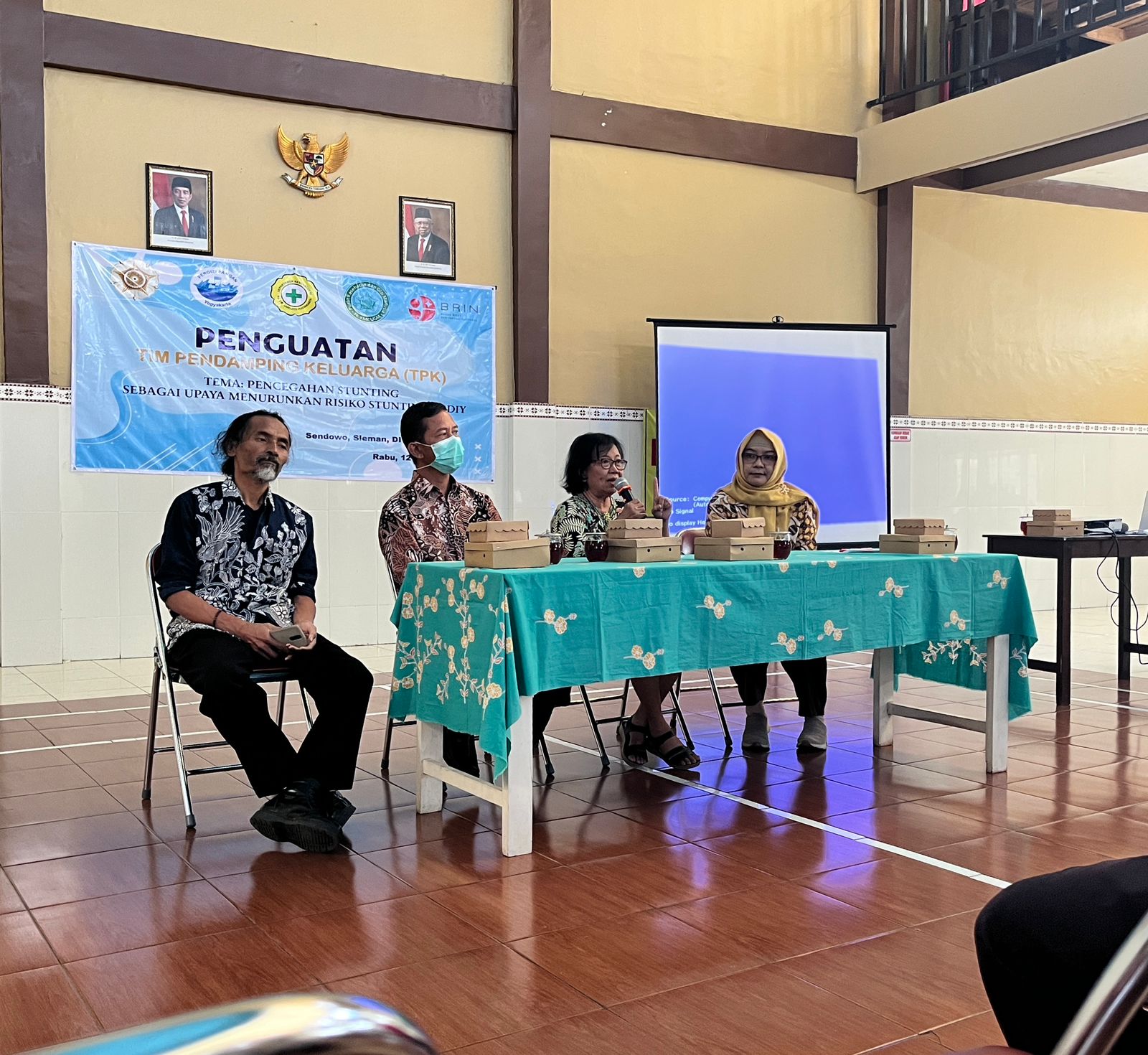 Pengutan Tim Pendamping Keluarga di Padukuhan Sendowo Kalurahan Sinduadi