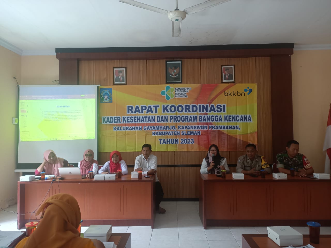 Rakor Bangga Kencana Kalurahan Gayamharjo