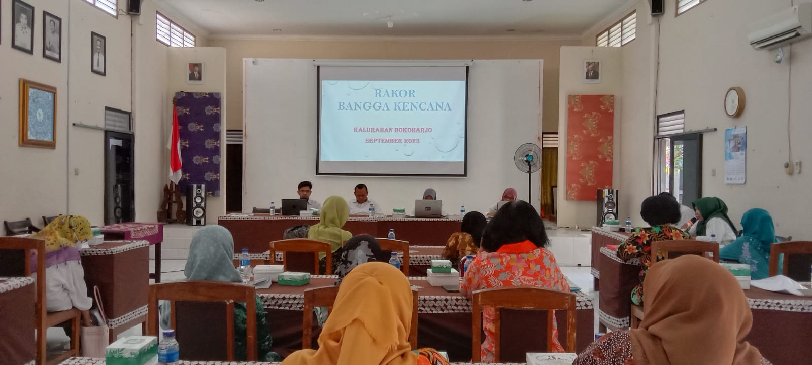 Rakor Bangga Kencana Kalurahan Bokoharjo