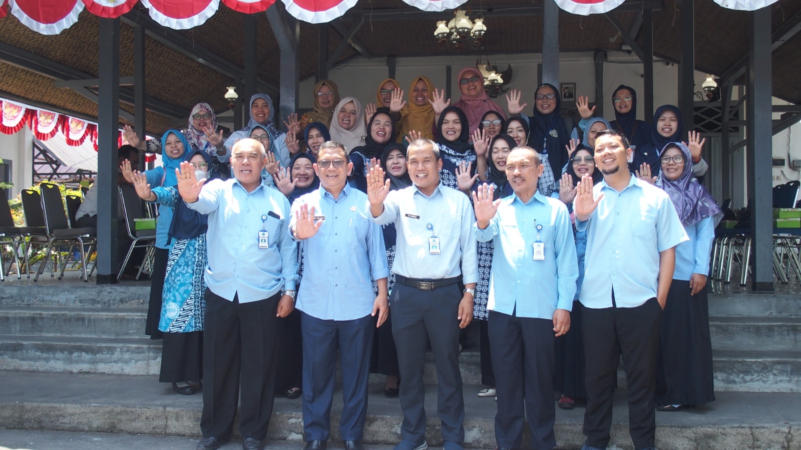 Pertemuan Monev Pencatatan dan Pelaporan Konvergensi Stunting Kapanewon Tempel
