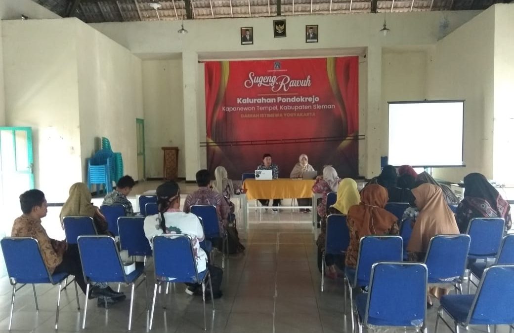 Pertemuan Kelompok Kegiatan (POKTAN) Kampung KB Kalurahan Pondokrejo