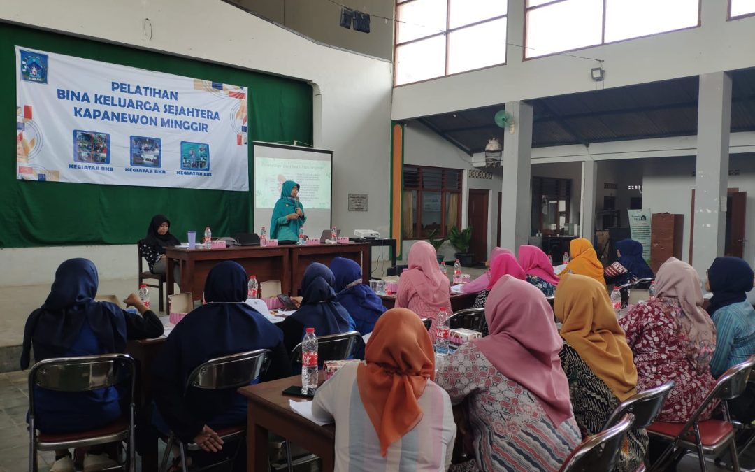 Pelatihan Bina Keluarga Sejahtera di Balai Desa Sendangrejo Kapanewon Minggir