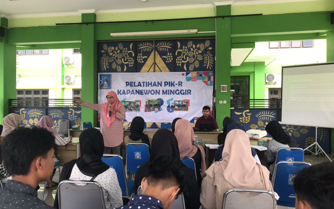 Pelatihan Pendidik Sebaya PIK-R Kapanewon Minggir