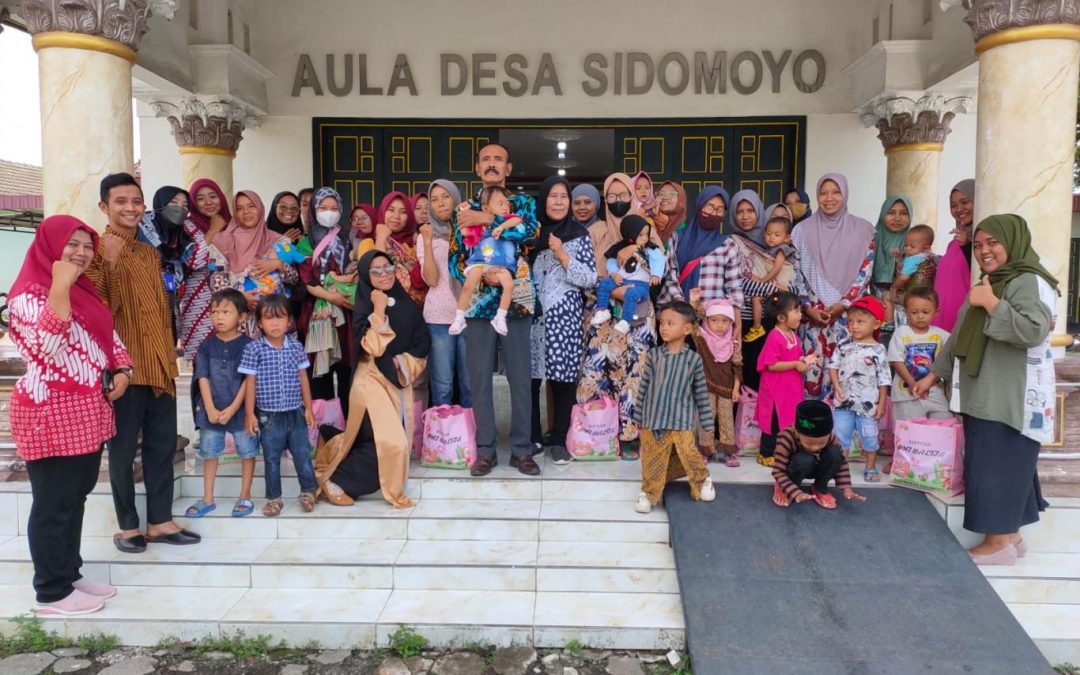 BANTUAN PEMBERIAN MAKANAN TAMBAHAN (PMT) BALITA DI KALURAHAN SIDOMOYO