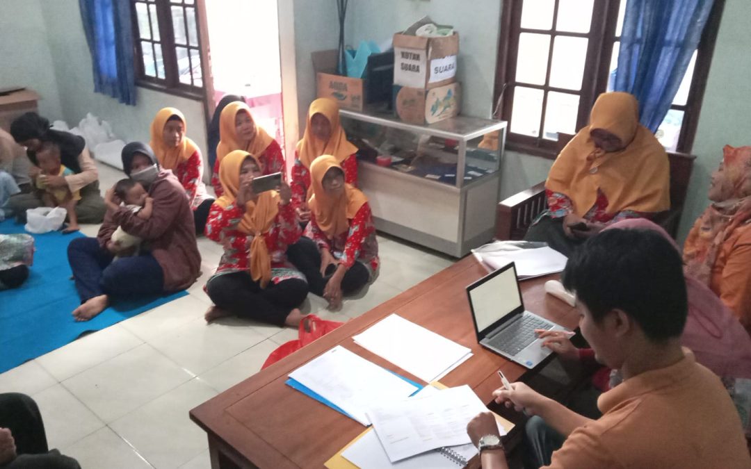 Pembinaan Kelompok Bina Keluarga Balita (BKB) Aster di Padukuhan Kadisono, Kalurahan Margorejo.