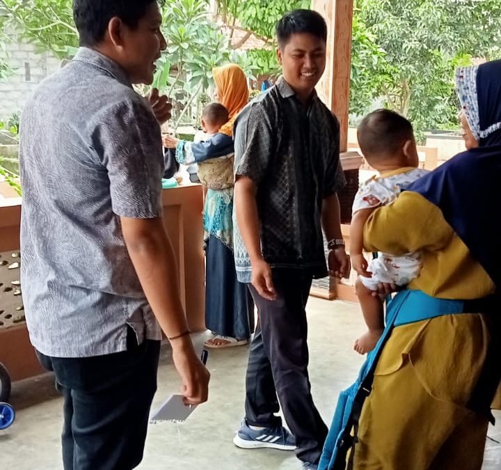 Posyandu Balita di Padukuhan Kemiri, Kalurahan Margorejo.