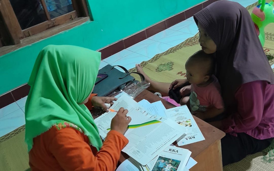 Pemantauan Tumbuh Kembang Lewat KAA Posyandu Jonggrangan Kapanewon Minggir