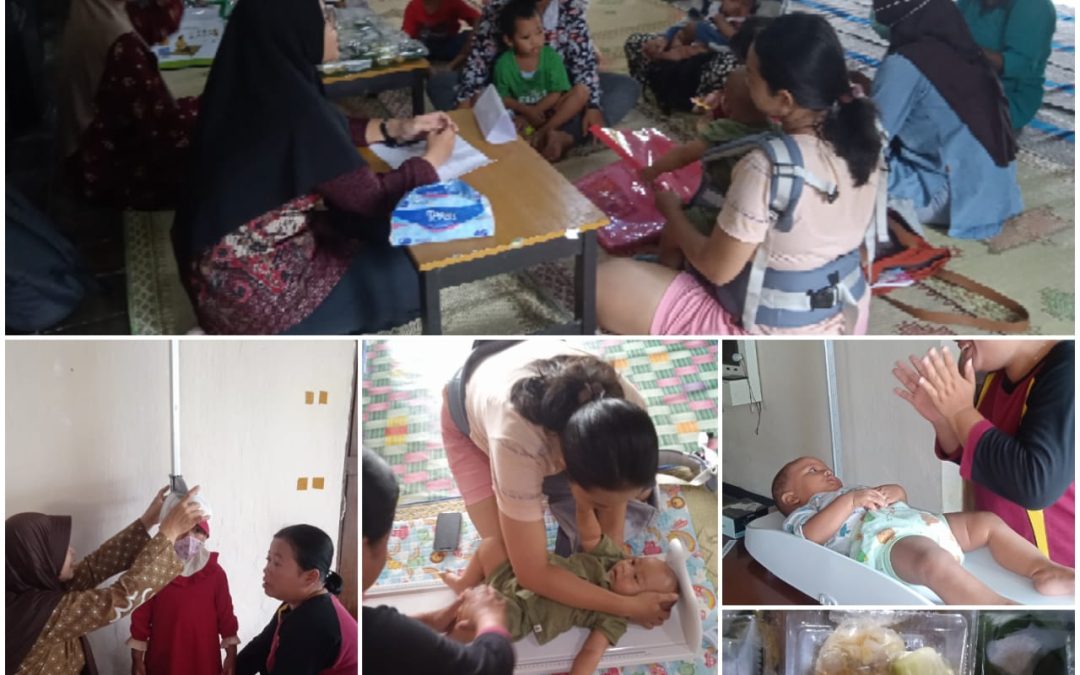 Pertemuan BKB Melati yang terintregasi dengan Posyandu di Sembuhan Kidul Kapanewon Minggir