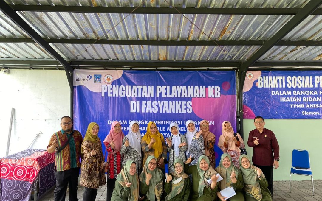 Verifikasi Lapangan Pemilihan Role Model Tempat Praktek Mandiri Bidan dalam Pelayanan Keluarga Berencana di TPMB Anisa Mauliddina