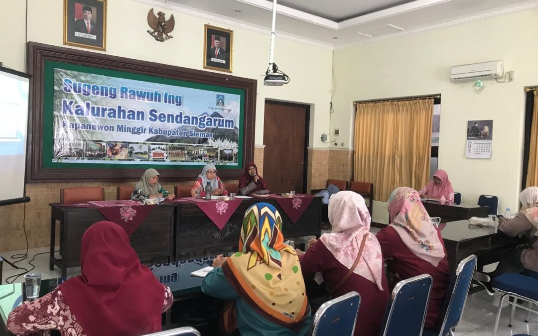 Pertemuan Pokja Kampung KB Kalurahan Sendangarum Kapanewon Minggir Bulan Juli 2024