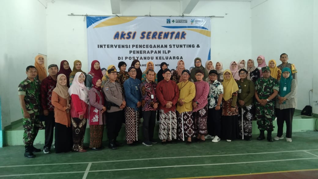 Aksi Serentak Intervensi Pencegahan Stunting dan Penerapan ILP di Posyandu Keluarga