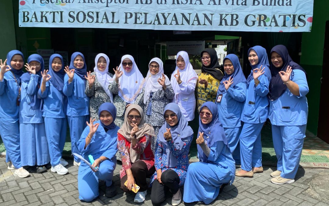 Baksos Pelayanan KB IUD dan Implant di RSKIA Arvita Bunda