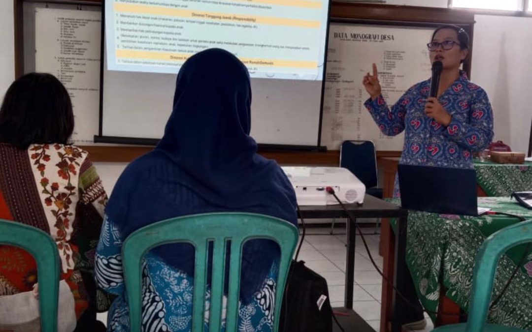 Pertemuan Pokja Kampung KB Kalurahan Sendangagung Kapanewon Minggir Bulan Mei 2025