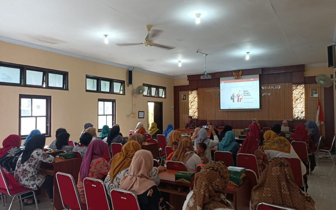 Rakor Bangga Kencana bulan Juli Kalurahan Gayamharjo, Prambanan