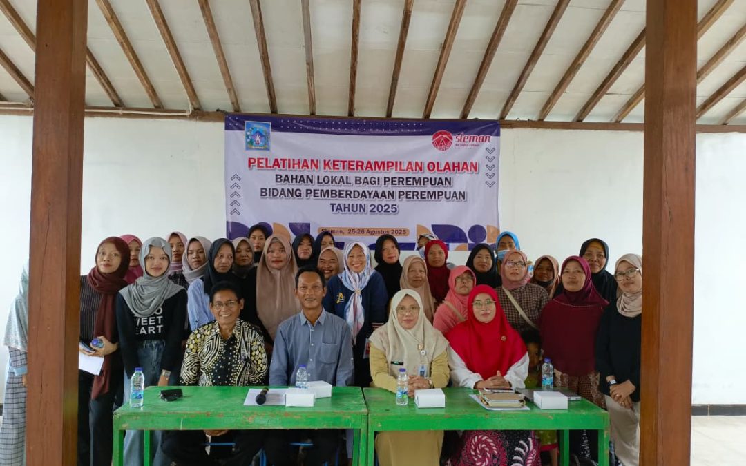 Pelatihan Keterampilan Olahan Bahan Lokal Bagi Perempuan Bidang Pemberdayaan Perempuan Tahun 2025