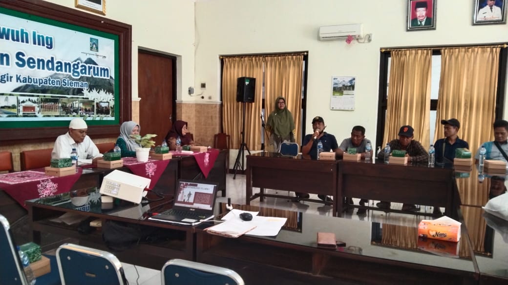 Talkshow Pembangunan SDM Kegiatan Pertemuan Bangga Kencana GASA/GATI Gerakan Ayah Sayang Anak di Kalurahan Sendangarum