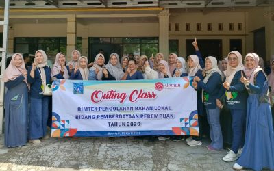Kunjungan Lapangan Bimtek Pengolahan Bahan Lokal Kapanewon Gamping dan Mlati
