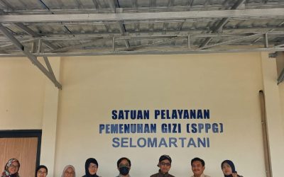 Monitoring MBG kelompok 3B di SPPG Selomartani 2 Kalasan, dukung pemenuhan gizi ibu dan balita