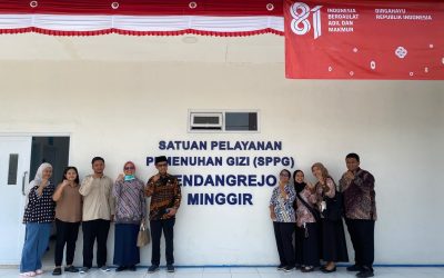 Sinergi untuk Kebaikan Negeri: Monitoring SPPG Sendangrejo Minggir dalam Mengawal MBG 3B untuk Percepatan Penurunan Stunting