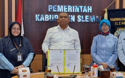 Bupati Sleman Tandatangani Komitmen Pencegahan dan Percepatan Penurunan Stunting Tahun 2026